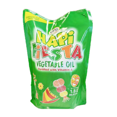 UFC HAPI FIESTA VEGETABLE OIL STAND UP POUCH 1.8L