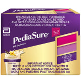 PEDIASURE GROWING-UP MILK 1-3YRS VANILLA 1.6KG