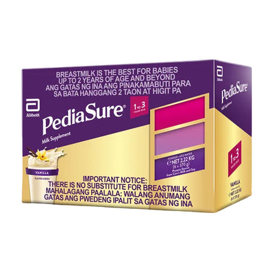 PEDIASURE GROWING-UP MILK 1-3YRS VANILLA 2.22KG