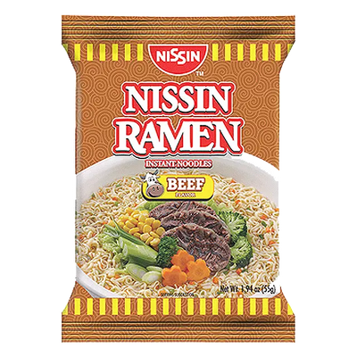NISSIN RAMEN BEEF 55G