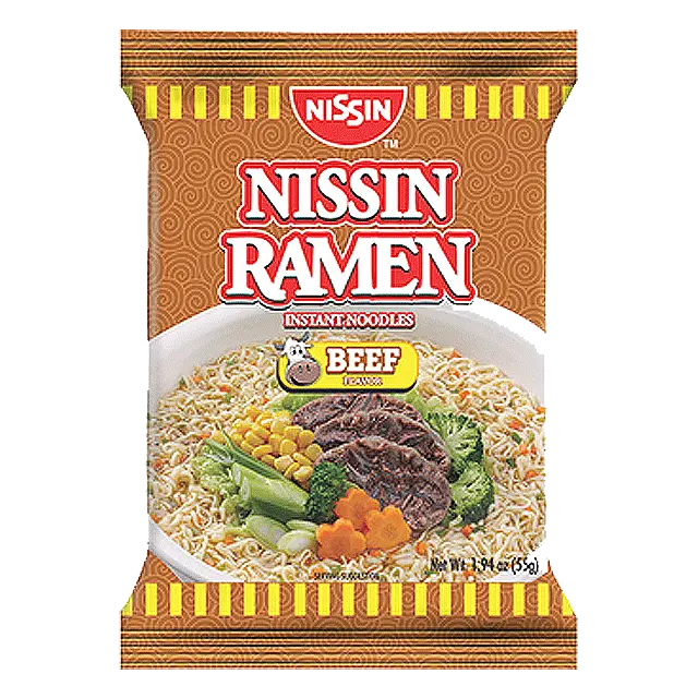 NISSIN RAMEN BEEF 55G