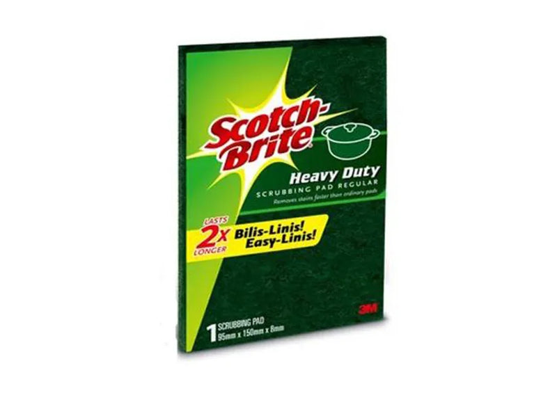 SCOTCH BRITE SCRUB PAD REGULAR 1'S