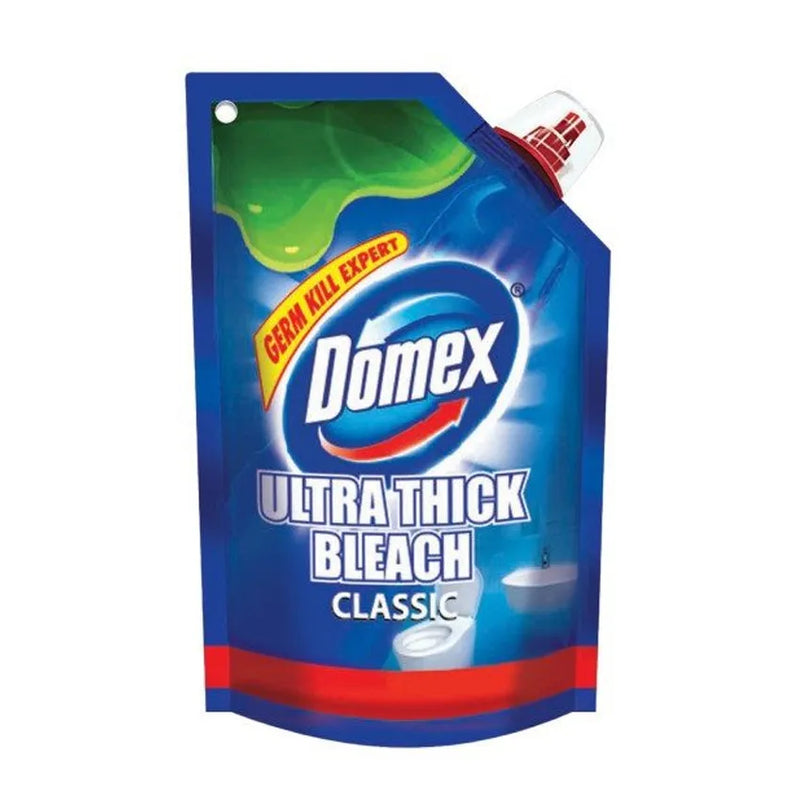 DOMEX CLEANER LIQUID BLUE POUCH 140ML