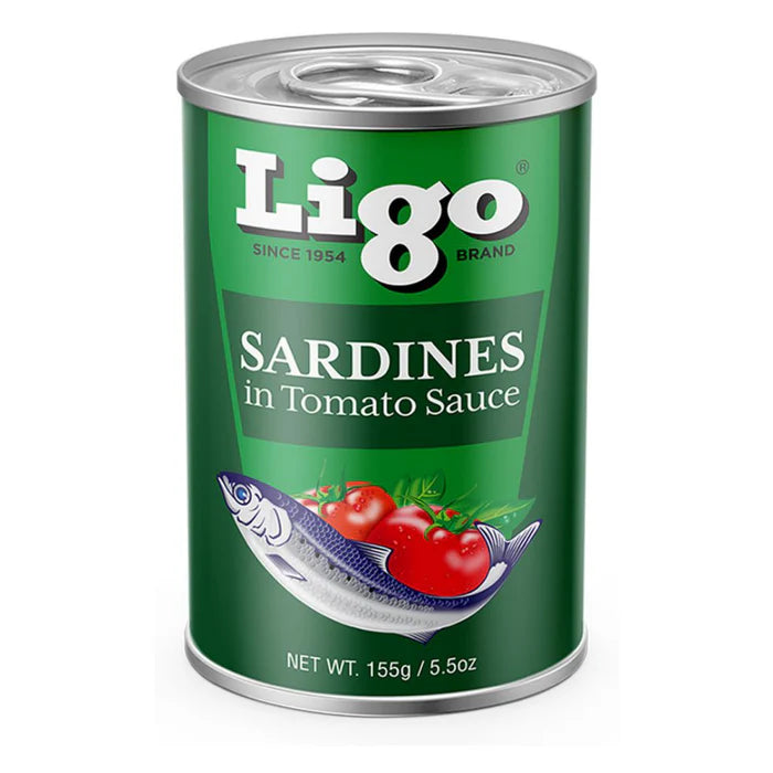 LIGO SARDINES GREEN EASY OPEN 155G-P