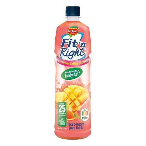 DEL MONTE FIT `N RIGHT JUICE FOUR SEASONS GCE 1L