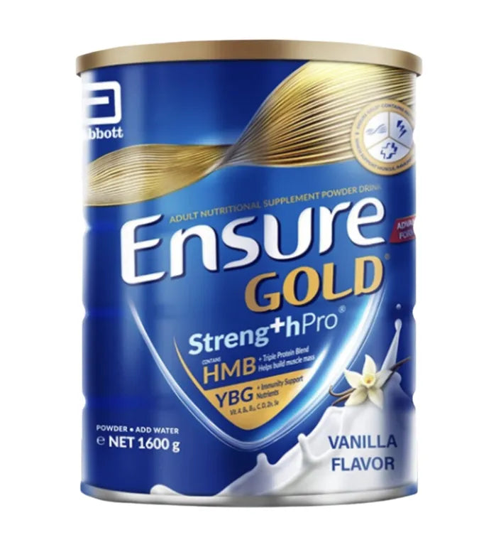 ENSURE MILK GOLD VANILLA CAN 1.6KG