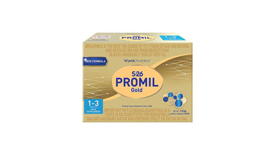 S-26 PROMIL GOLD THREE GROWING UP MILK 1-3YRS 1.8KG