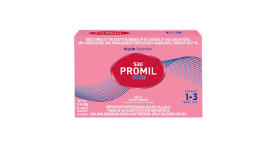 S-26 PROMIL THREE GROWING UP MILK 1-3YRS 1.8KG