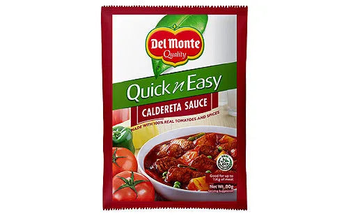 DEL MONTE QUICK 'N EASY CALDERETA 80G