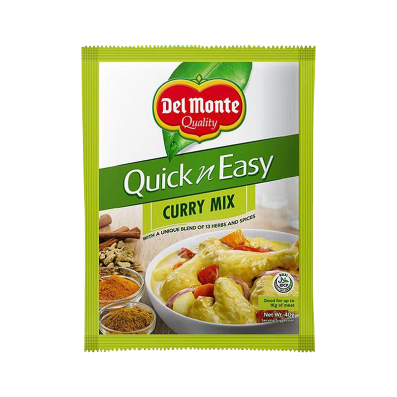 DEL MONTE QUICK 'N EASY CURRY 40G