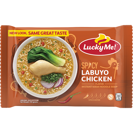 LUCKY ME INSTANT NOODLES SPICY CHICKEN 50G
