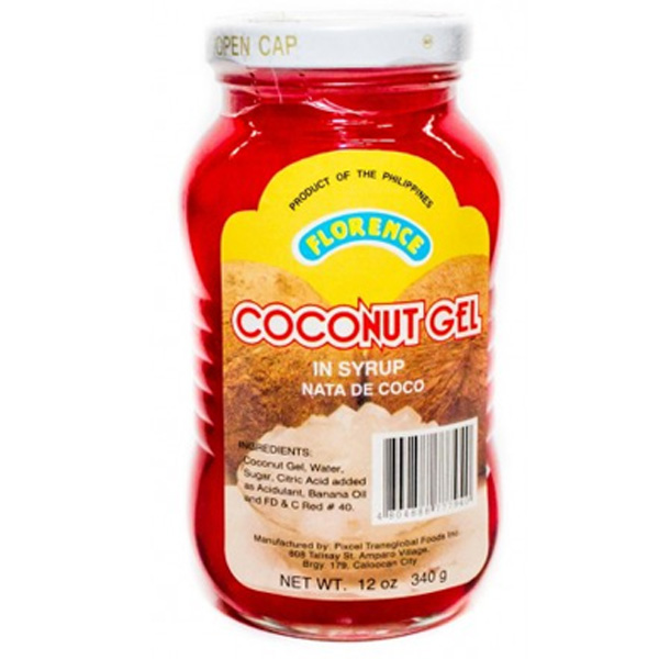 FLORENCE NATA DE COCO RED 24OZ.