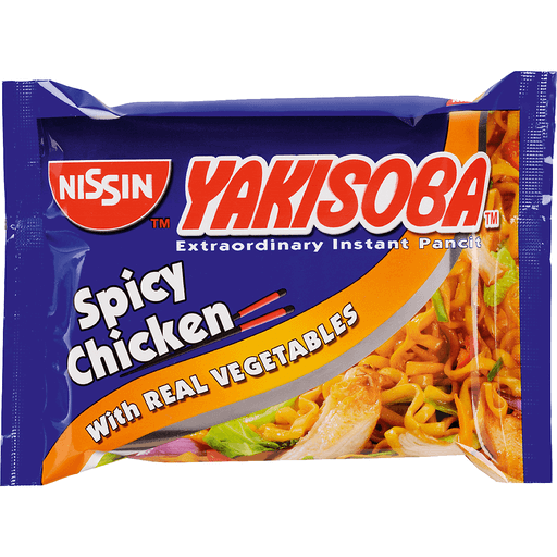 NISSIN YAKISOBA CHICKEN SPICY 59G