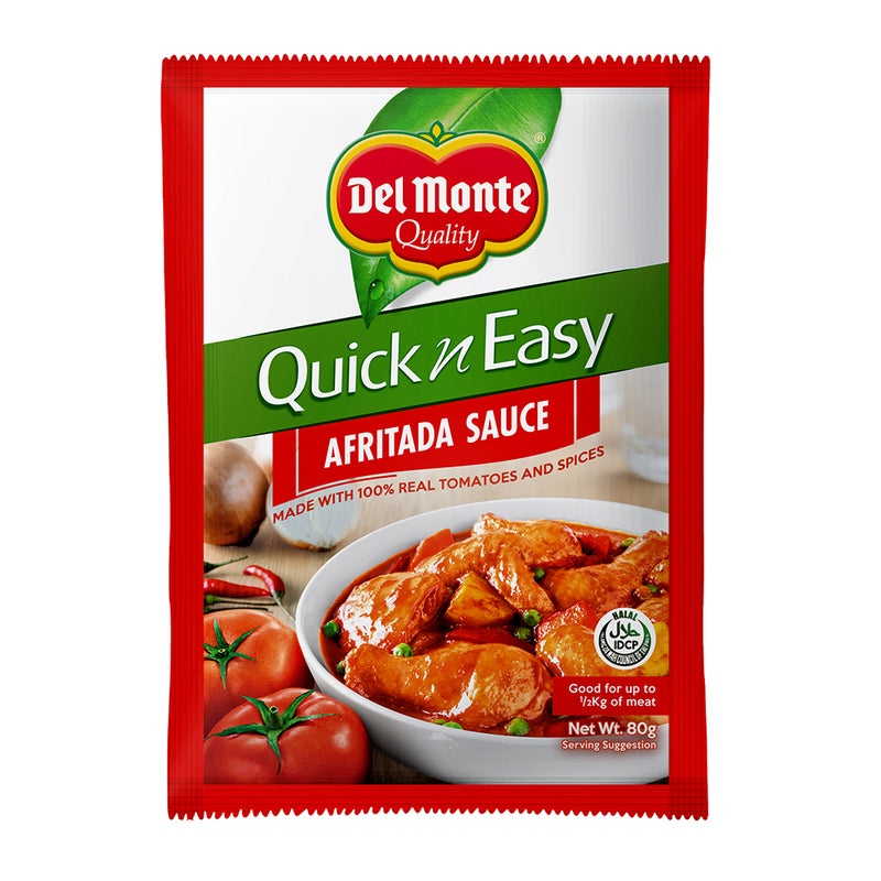 DEL MONTE QUICK 'N EASY AFRITADA 80G
