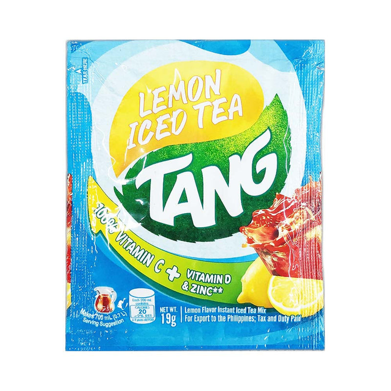TANG POWDERED JUICE ICED TEA LEMON 19G