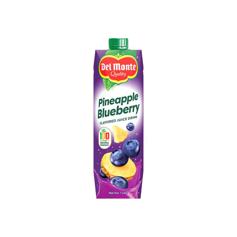 DEL MONTE JUICE PINEAPPLE BLUEBERRY 1L