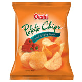 OISHI POTATO CHIPS SWEET & SPICY 60G