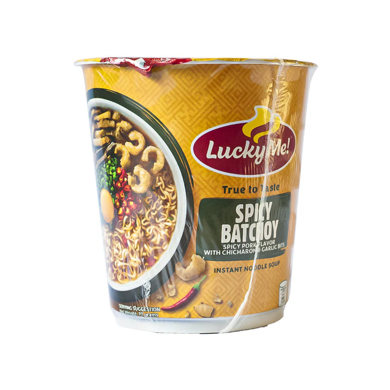LUCKY ME GOCUP BATCHOY SPICY 70G