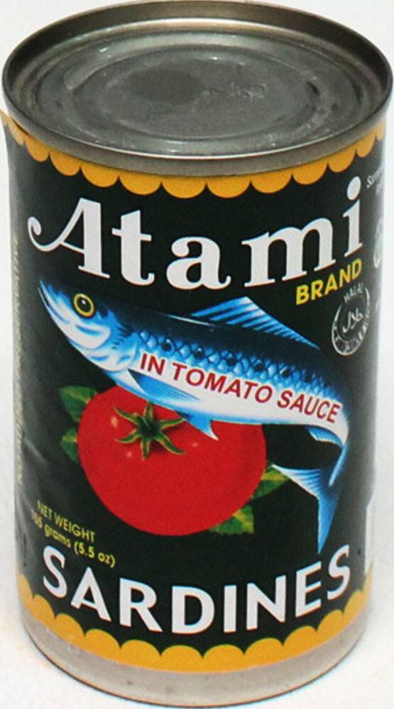 ATAMI SARDINES GREEN TOMATO SAUCE 155G