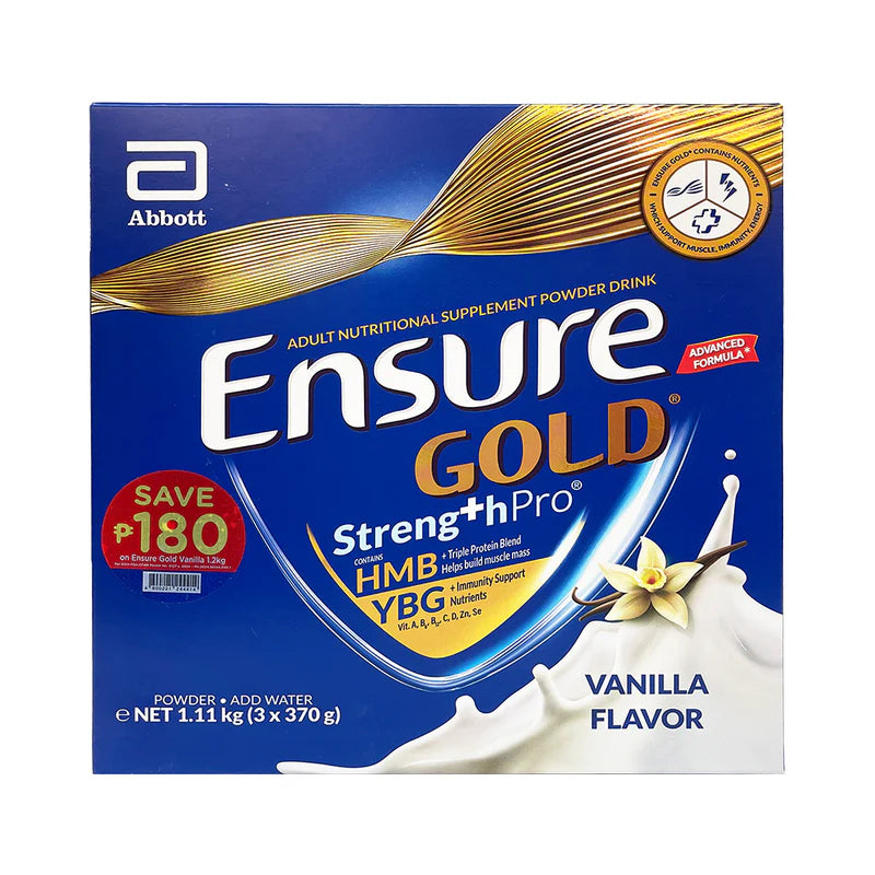 ENSURE MILK GOLD VANILLA BOX 1.11KG