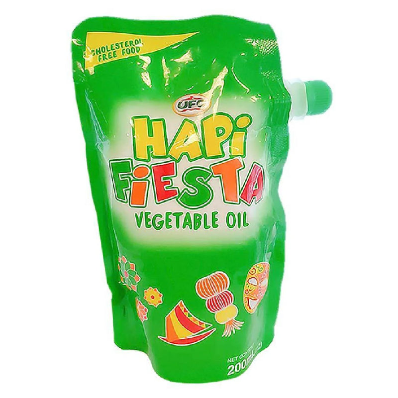 UFC HAPI FIESTA VEGETABLE OIL STAND UP POUCH 200ML