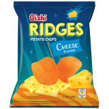 OISHI RIDGES CHEESE FLAVOR 60G