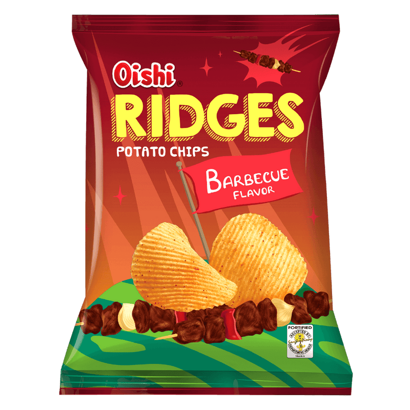 OISHI RIDGES BBQ 60G