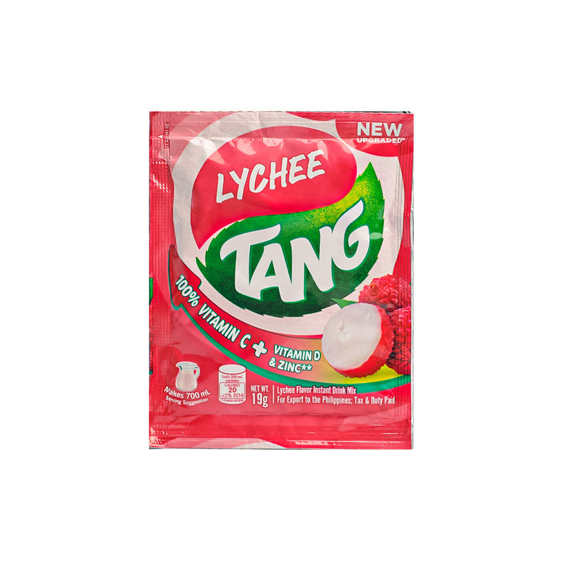 TANG POWDERED JUICE LYCHEE 19G