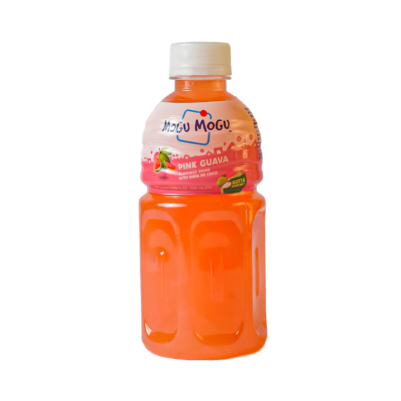 MOGU MOGU NATA DE COCO JUICE PINK GUAVA 320ML
