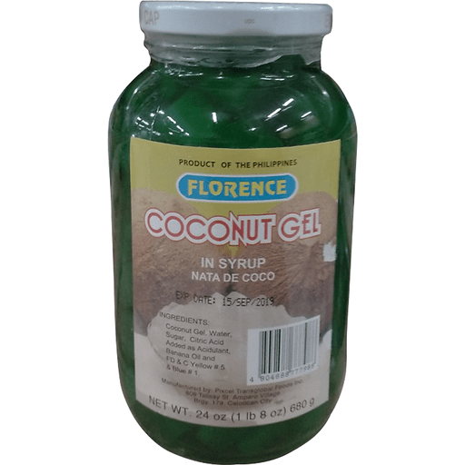 FLORENCE NATA DE COCO GREEN 24OZ