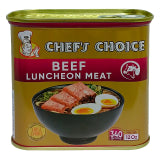 CHEF'S CHOICE LUNCHEON MEAT BEEF (REC) 340G