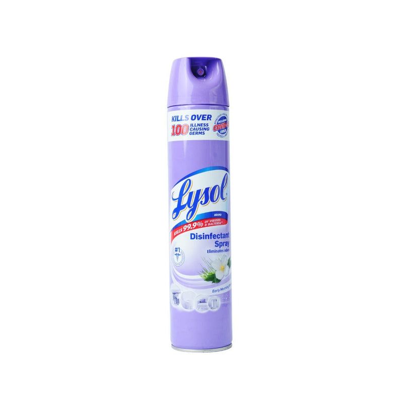 LYSOL DISINFECTANT SPRAY EARLY MORNING BREEZE (VIOLET) 510G
