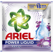ARIEL LIQUID DETERGENT POWER GEL WITH DOWNY LAVENDER 54G