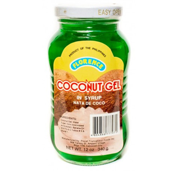 FLORENCE NATA DE COCO GREEN 8OZ.
