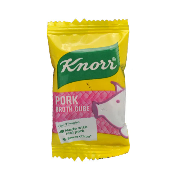 KNORR CUBES PORK SINGLES 10G