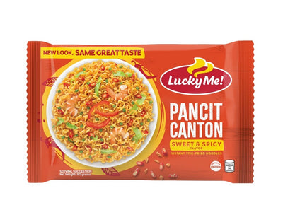 LUCKY ME! INSTANT PANCIT CANTON SWEET&SPICY 60G