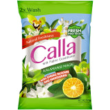 CALLA POWDER WITH FABRIC CONDITIONER KALAMANSI MAGIC (GREEN) 100G