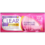 CLEAR SHAMPOO COMPLETE SOFT CARE (WHITE PINK) 13ML