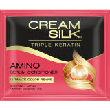 CREAMSILK CONDITIONER TRIPLE KERATIN ULTIMATE COLOR REVIVE (RED) 10ML