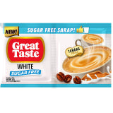 GREAT TASTE COFFEE WHITE SUGAR FREE TWIN 23G
