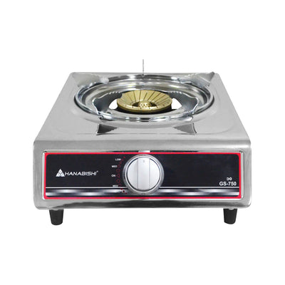 HANABISHI SINGLE BURNER GAS STOVE (HS2) 1'S