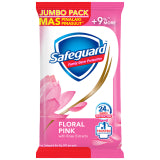 SAFEGUARD SOAP FLORAL PINK POUCH 82G (90G)