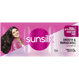 SUNSILK SHAMPOO SMOOTH & MANAGEABLE (PINK) 15ML