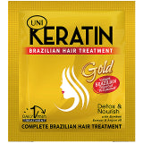 UNI KERATIN TREATMENT DETOX & NOURISH (GOLD) 20G