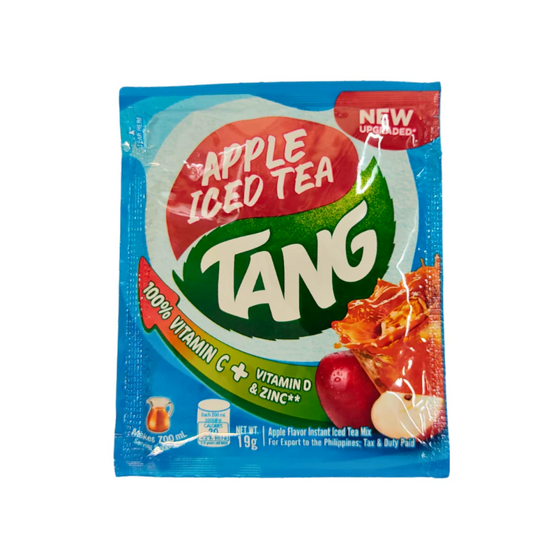 TANG POWDERED JUICE ICED TEA APPLE 19G