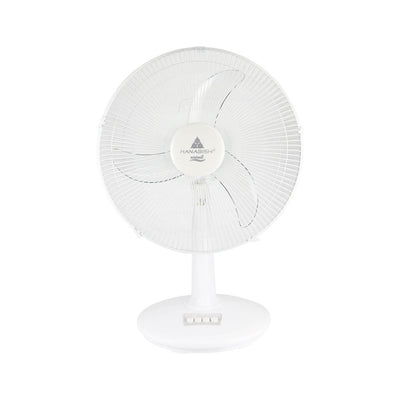 HANABISHI DESK FAN 16 WHITE (WM16DFWHT) 1'S