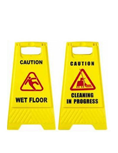 CH-5149 STAG CAUTION FLOOR SIGN (CLEANING IN PROGRESS) 1'S