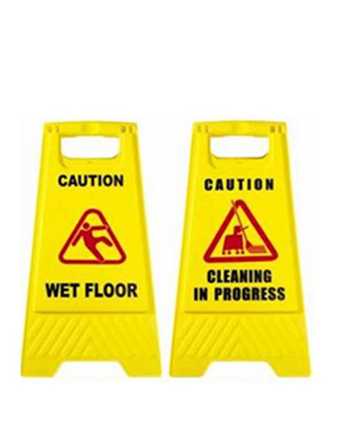 CH-5149 STAG CAUTION FLOOR SIGN (CLEANING IN PROGRESS) 1'S