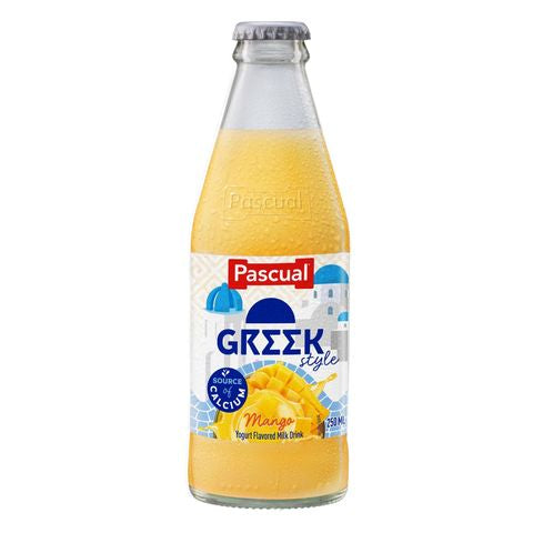 PASCUAL YOGHURT DRINK GREEK MANGO 250ML