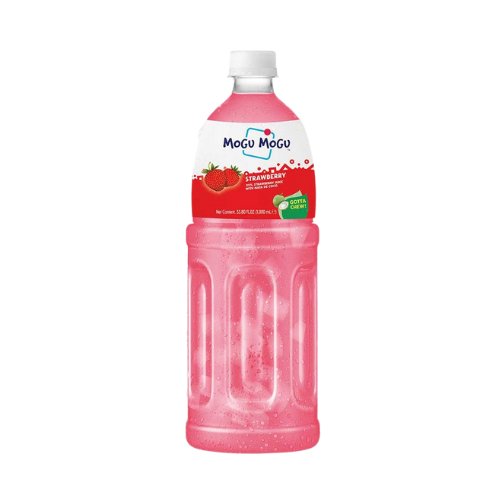MOGU MOGU NATA DE COCO JUICE STRAWBERRY 1L